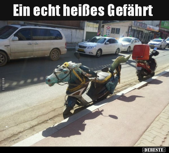 Ein echt heißes Gefährt..