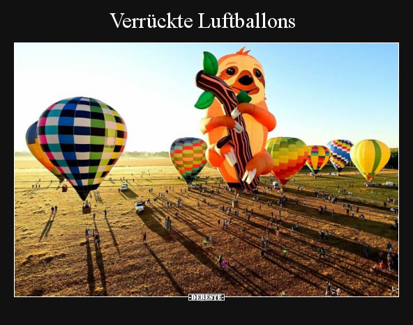 Verrückte Luftballons.. - Lustige Bilder | DEBESTE.de