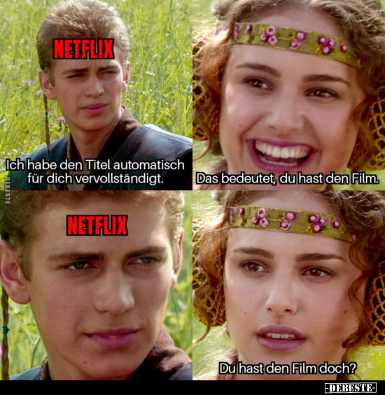 Netflix - Ich habe den Titel... - Lustige Bilder | DEBESTE.de