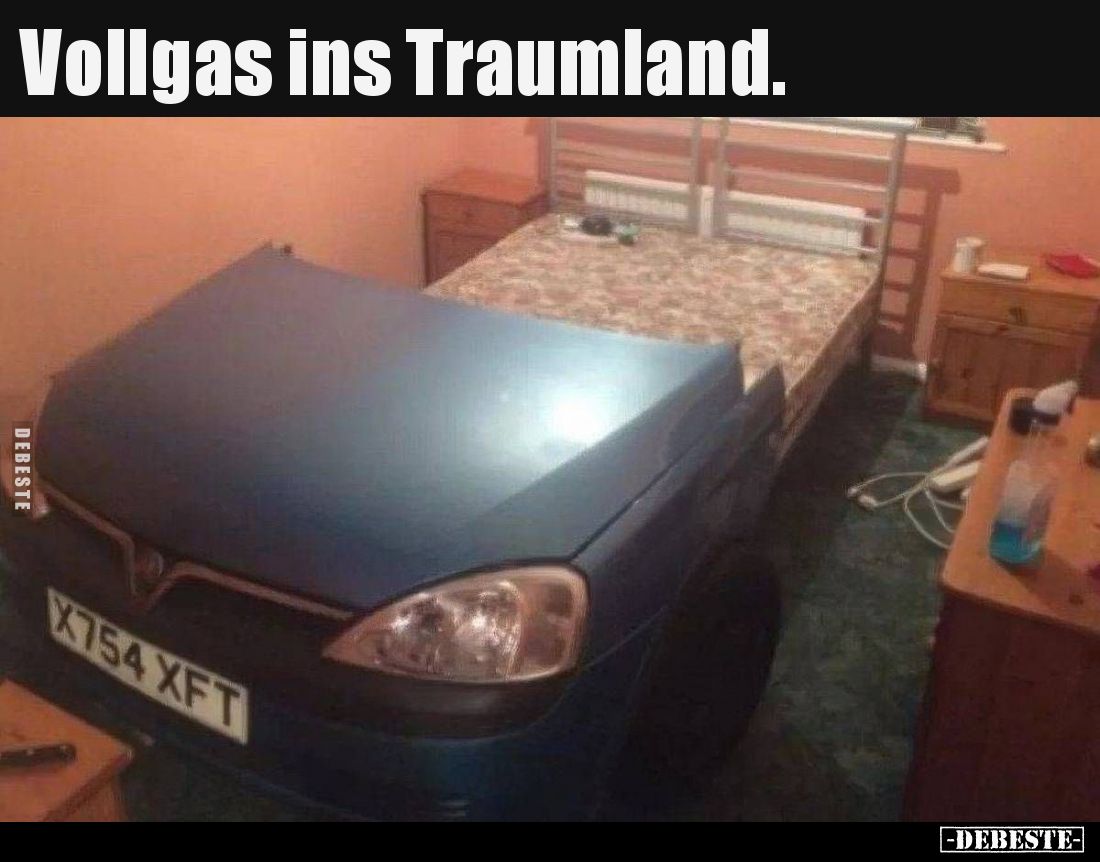 Vollgas ins Traumland...