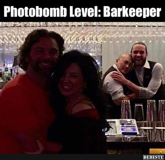  Photobomb Level. Barkeeper - Lustige Bilder | DEBESTE.de