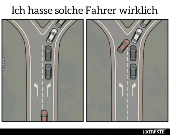 Ich hasse solche Fahrer wirklich.. - Lustige Bilder | DEBESTE.de