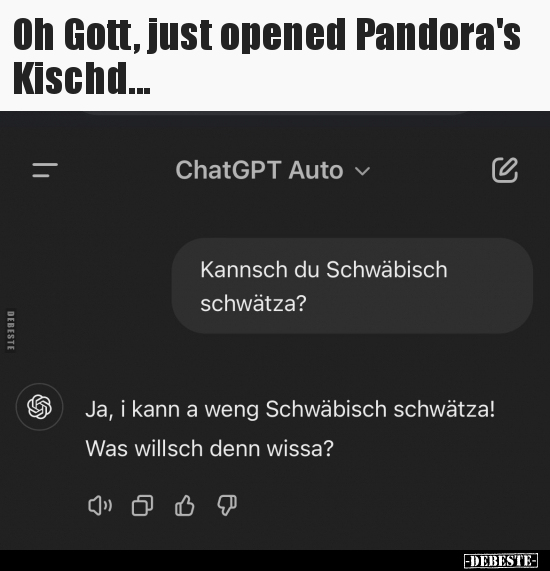 Oh Gott, just opened Pandora's Kischd... - Lustige Bilder | DEBESTE.de