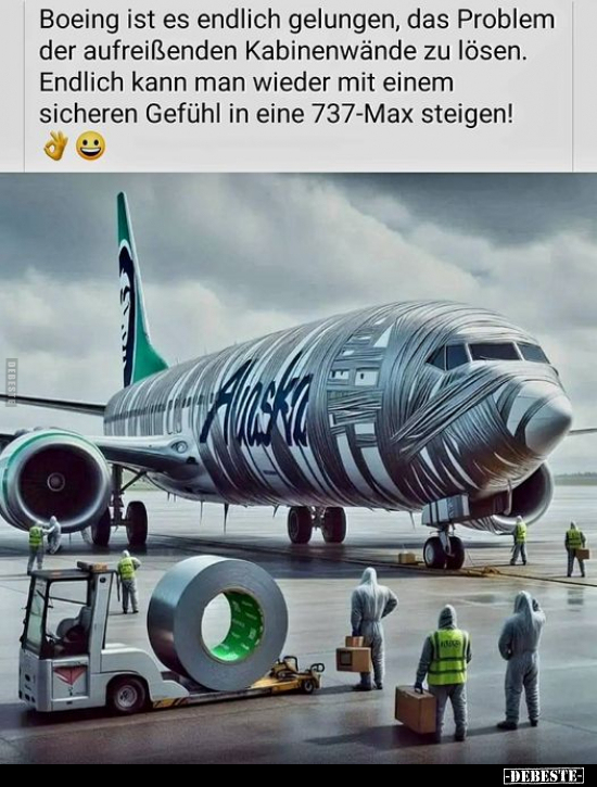 Boeing ist es endlich gelungen.. - Lustige Bilder | DEBESTE.de