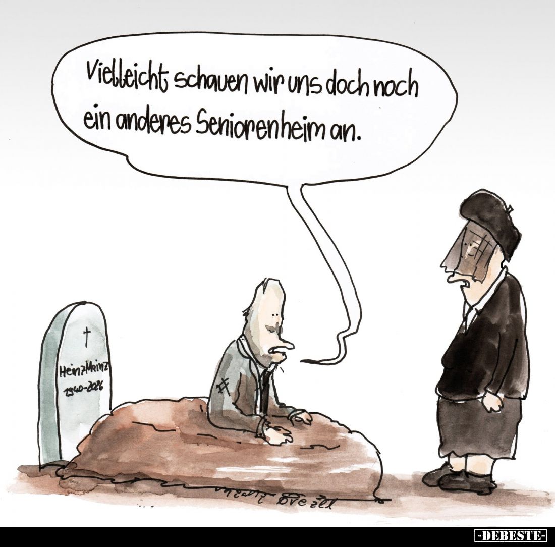 Vielleicht schauen wir uns doch noch ein anderes Seniorenheim an.