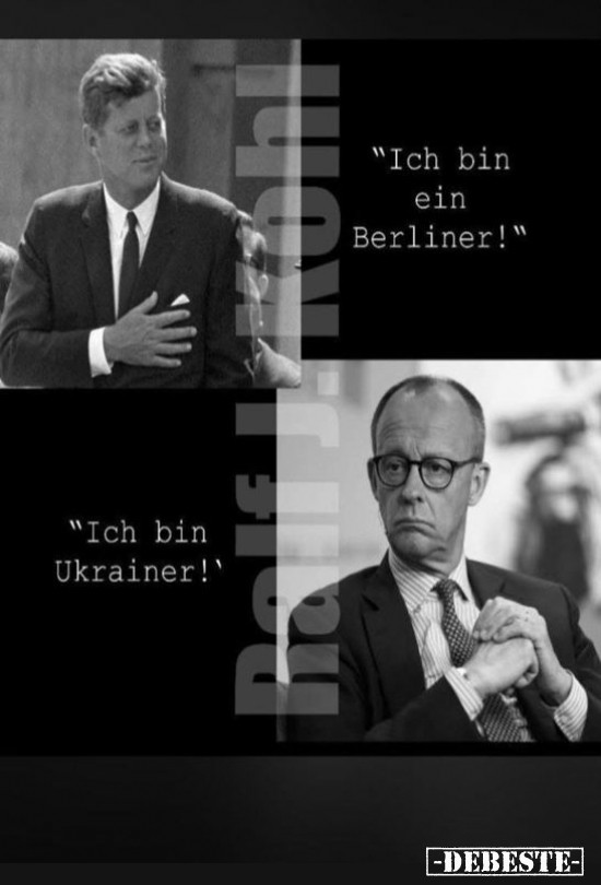 Merz Ich bin ein Ukrainer - Lustige Bilder | DEBESTE.de