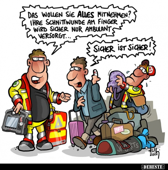 Das wollen sie alles mitnehmen?.. - Lustige Bilder | DEBESTE.de