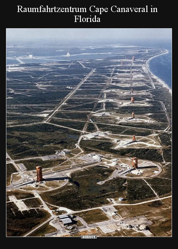 Raumfahrtzentrum Cape Canaveral in Florida.. - Lustige Bilder | DEBESTE.de