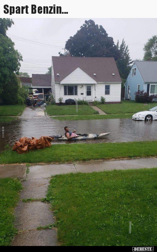 Spart Benzin...