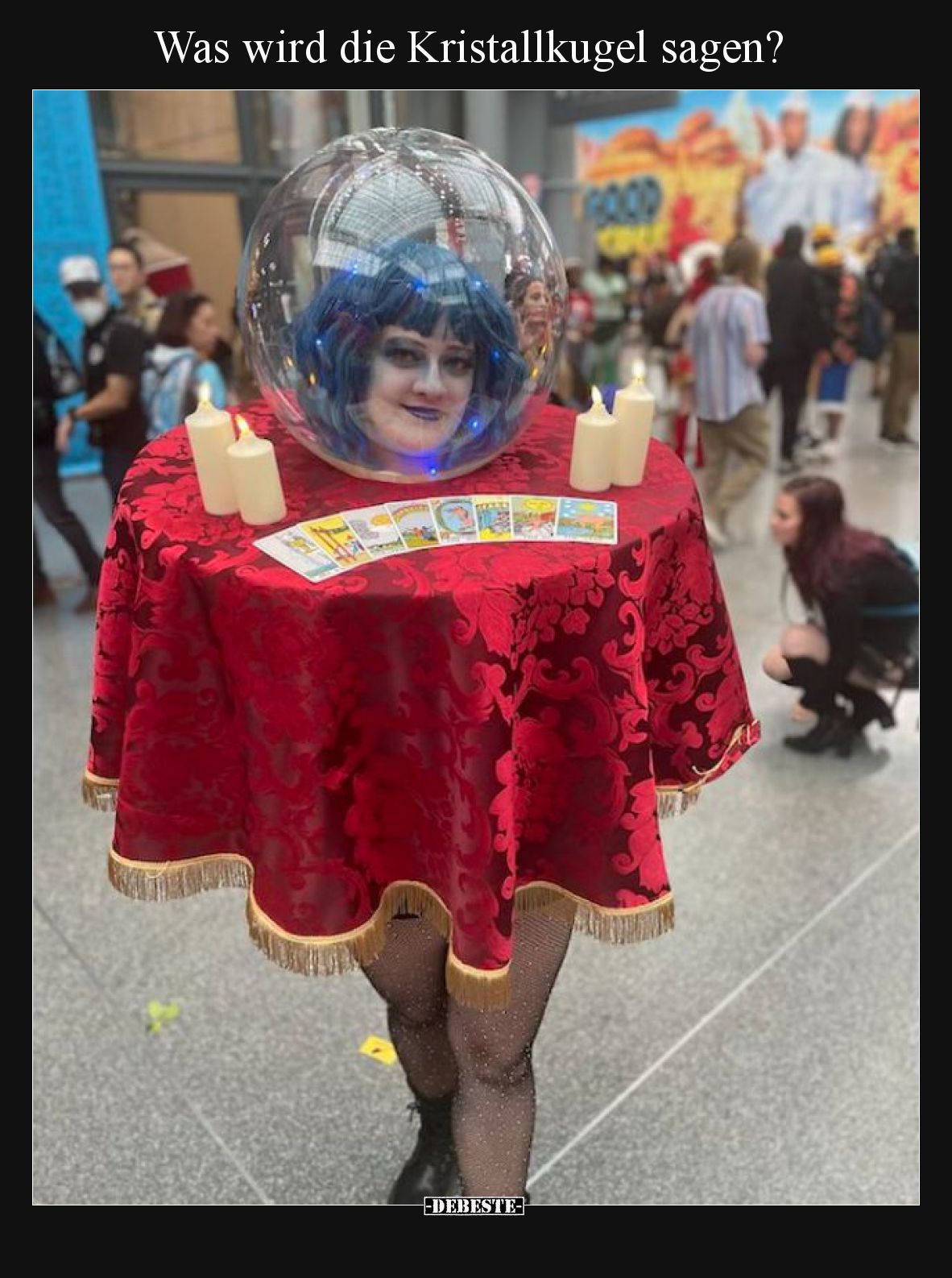 Was wird die Kristallkugel sagen?