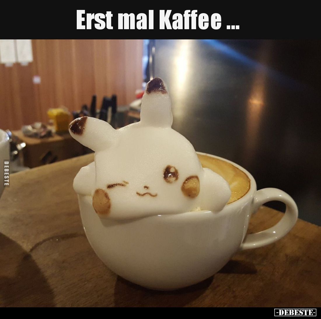 Erst mal Kaffee...