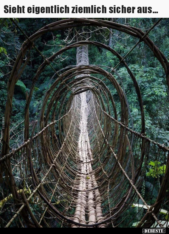 Sieht eigentlich ziemlich sicher aus...