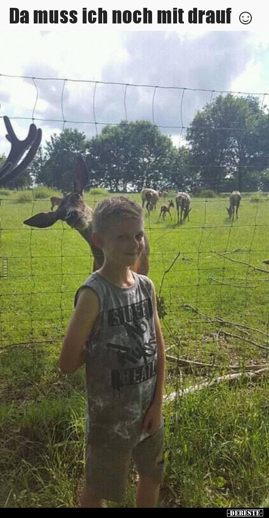 Da muss ich noch mit drauf ☺..