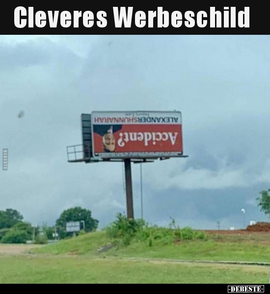 Cleveres Werbeschild.. - Lustige Bilder | DEBESTE.de