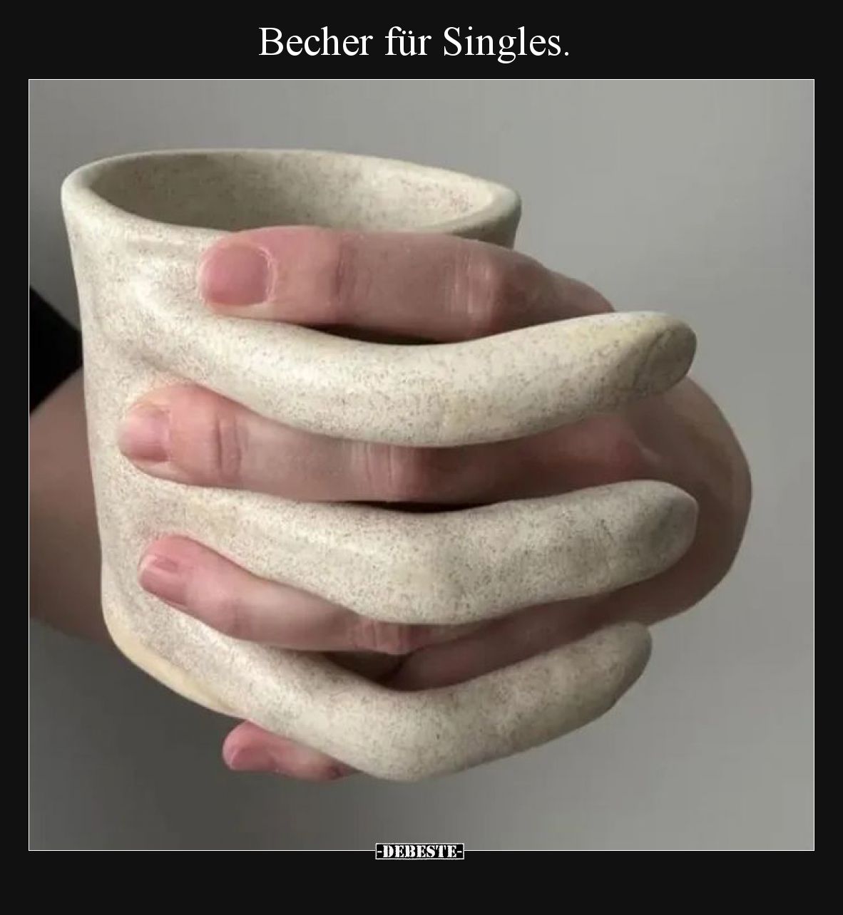 Becher für Singles