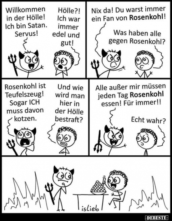 Willkommen in der Hölle! Ich bin Satan. Servus!.. - Lustige Bilder | DEBESTE.de