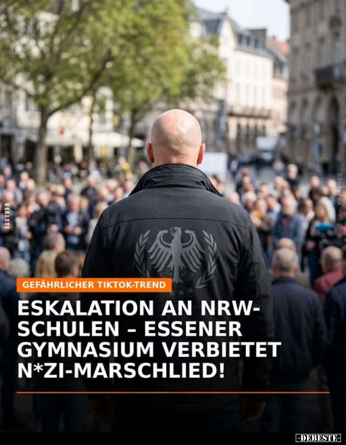 Gefährlicher TikTok-Trend. Eskalation an NRW-Schulen - Essener Gymnasium verbietet N*zi-Marschlied!