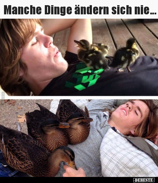 Manche Dinge ändern sich nie...