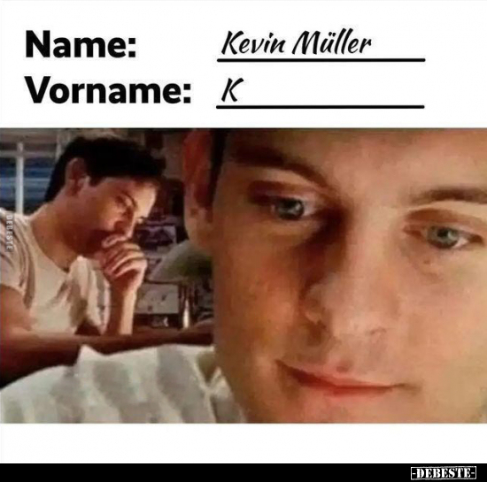Name: Kevin Müller.. - Lustige Bilder | DEBESTE.de
