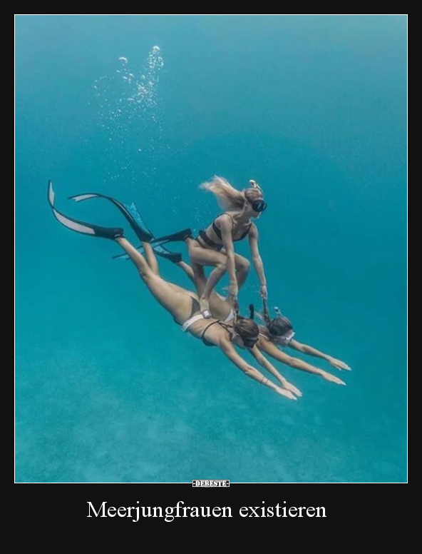 Meerjungfrauen existieren.. - Lustige Bilder | DEBESTE.de