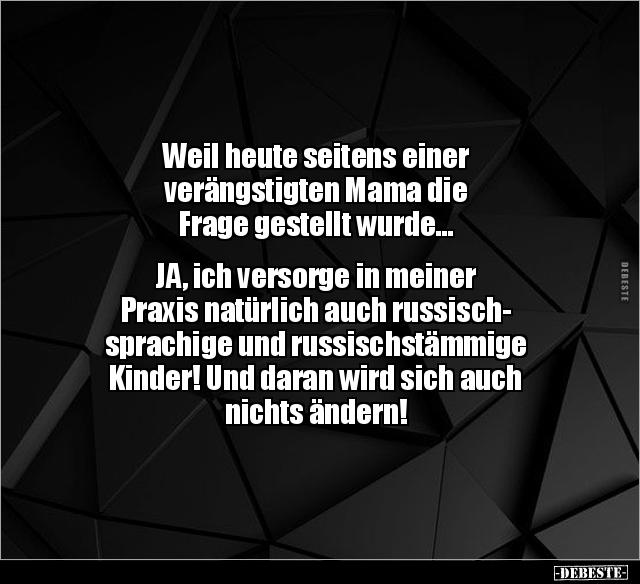 Weil heute seitens einer verängstigten Mama die Frage.. - Lustige Bilder | DEBESTE.de