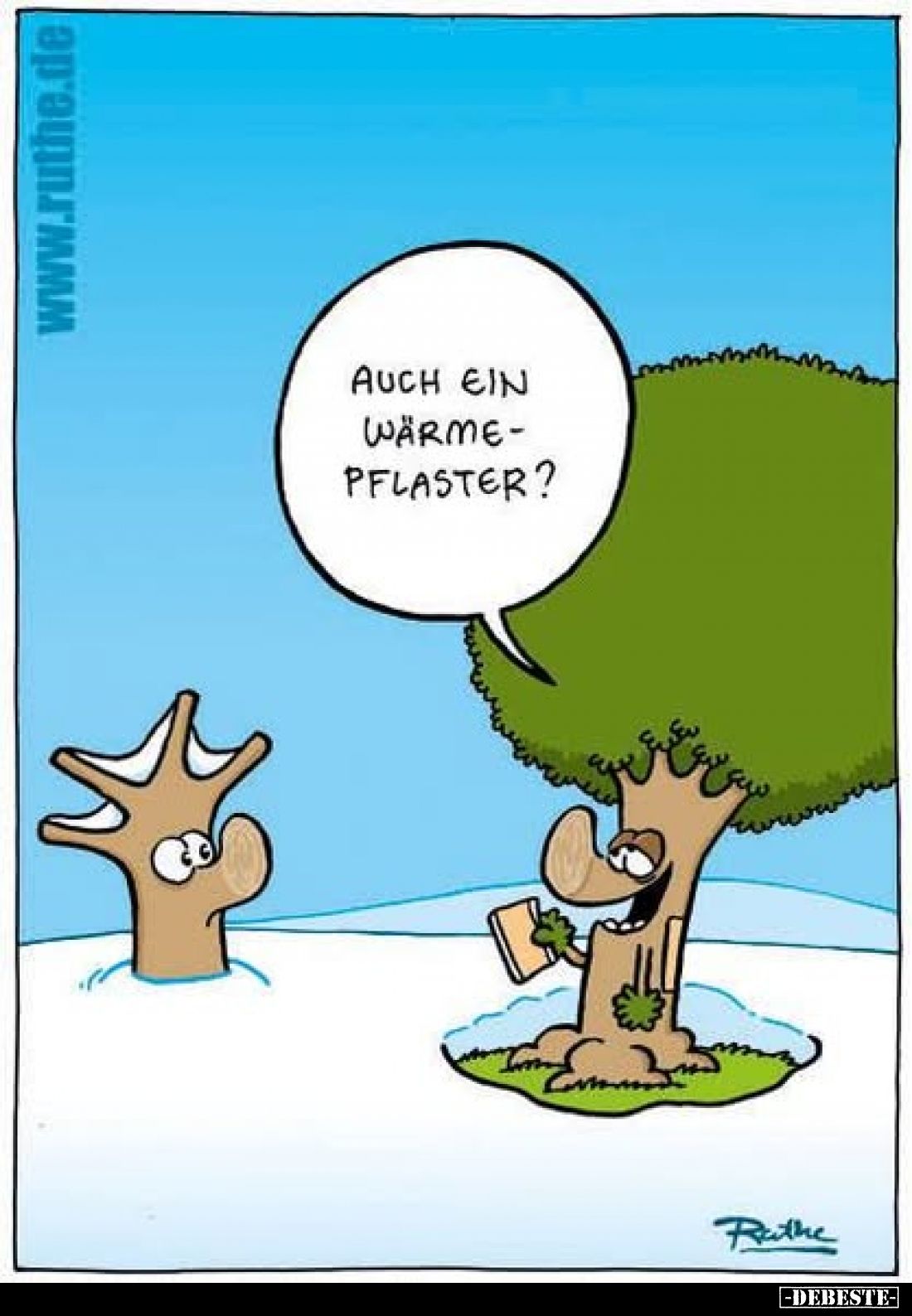 Auch ein Wärmepflaster?