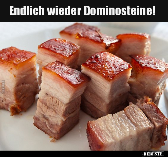 Endlich wieder Dominosteine!.. - Lustige Bilder | DEBESTE.de