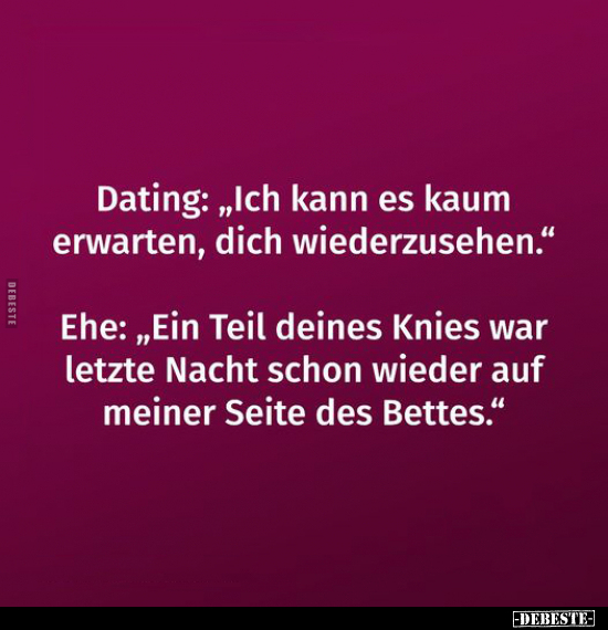 Dating: „Ich kann es kaum erwarten, dich.." - Lustige Bilder | DEBESTE.de