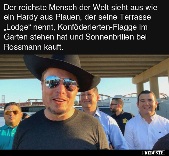 Der reichste Mensch der Welt sieht aus wie ein Hardy.. - Lustige Bilder | DEBESTE.de