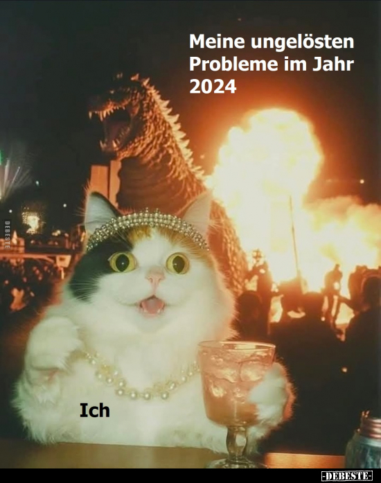 Meine ungelösten Probleme im Jahr 2024.. - Lustige Bilder | DEBESTE.de