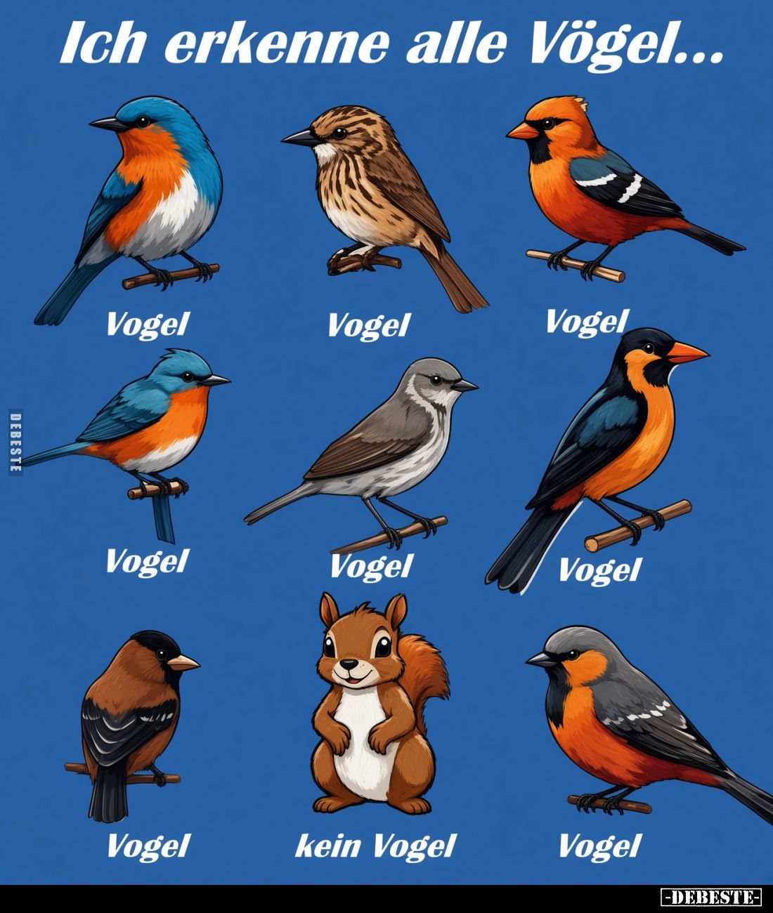 Ich erkenne alle Vögel... - Lustige Bilder | DEBESTE.de