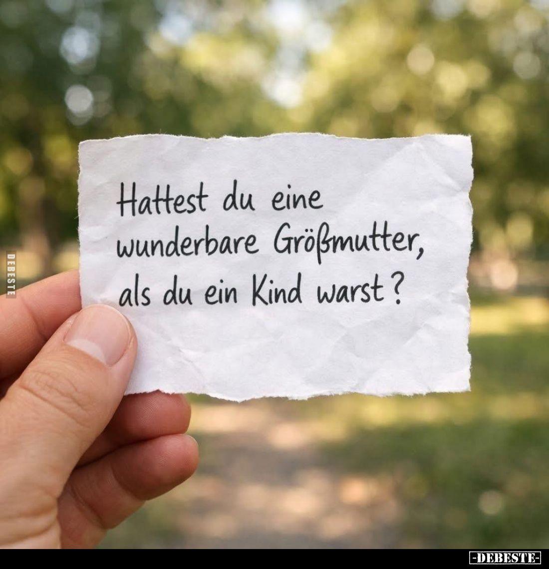 Hattest du eine wunderbare Großmutter.... - Lustige Bilder | DEBESTE.de