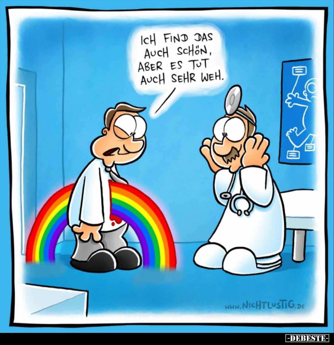 Ich find das auch schön, aber es tut auch sehr weh.