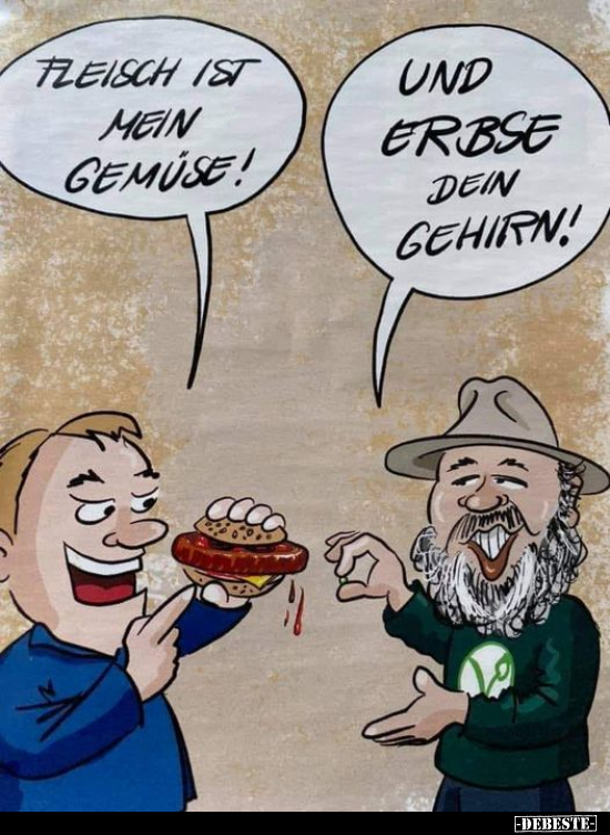 Fleisch ist mein Gemüse!.. - Lustige Bilder | DEBESTE.de