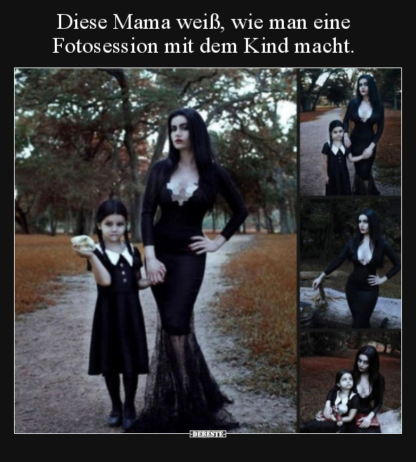 Diese Mama weiß, wie man eine Fotosession mit dem Kind.. - Lustige Bilder | DEBESTE.de