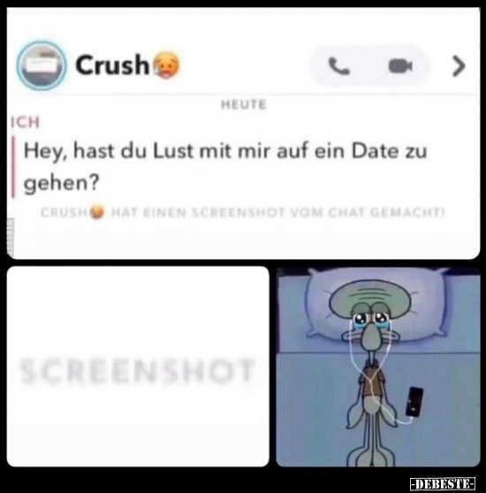 Hey, hast du Lust mit mir auf ein Date zu gehen? .. - Lustige Bilder | DEBESTE.de