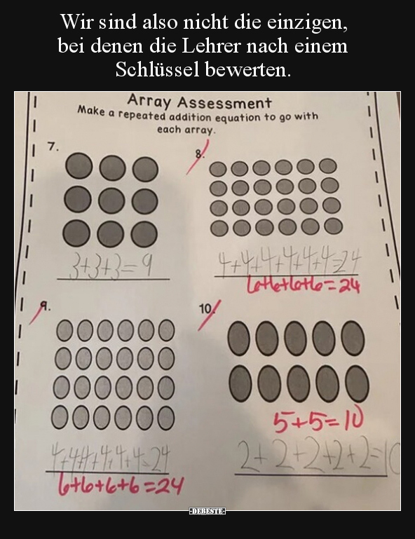 Wir sind also nicht die einzigen, bei denen die Lehrer.. - Lustige Bilder | DEBESTE.de