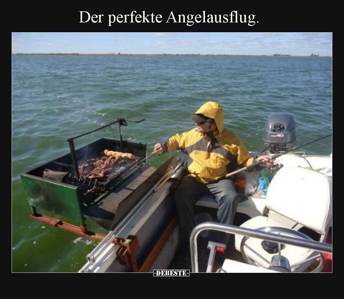 Der perfekte Angelausflug.