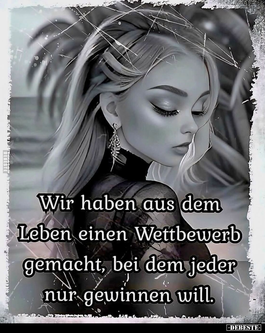 Wir haben aus dem Leben einen Wettbewerb gemacht, bei dem jeder nur gewinnen will.