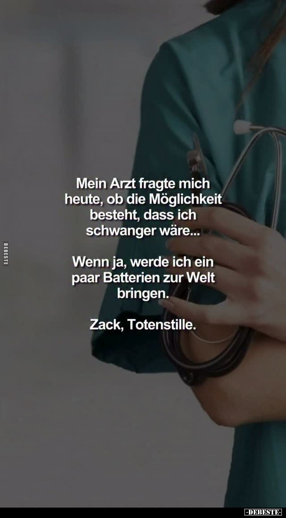Mein Arzt fragte mich heute... - Lustige Bilder | DEBESTE.de