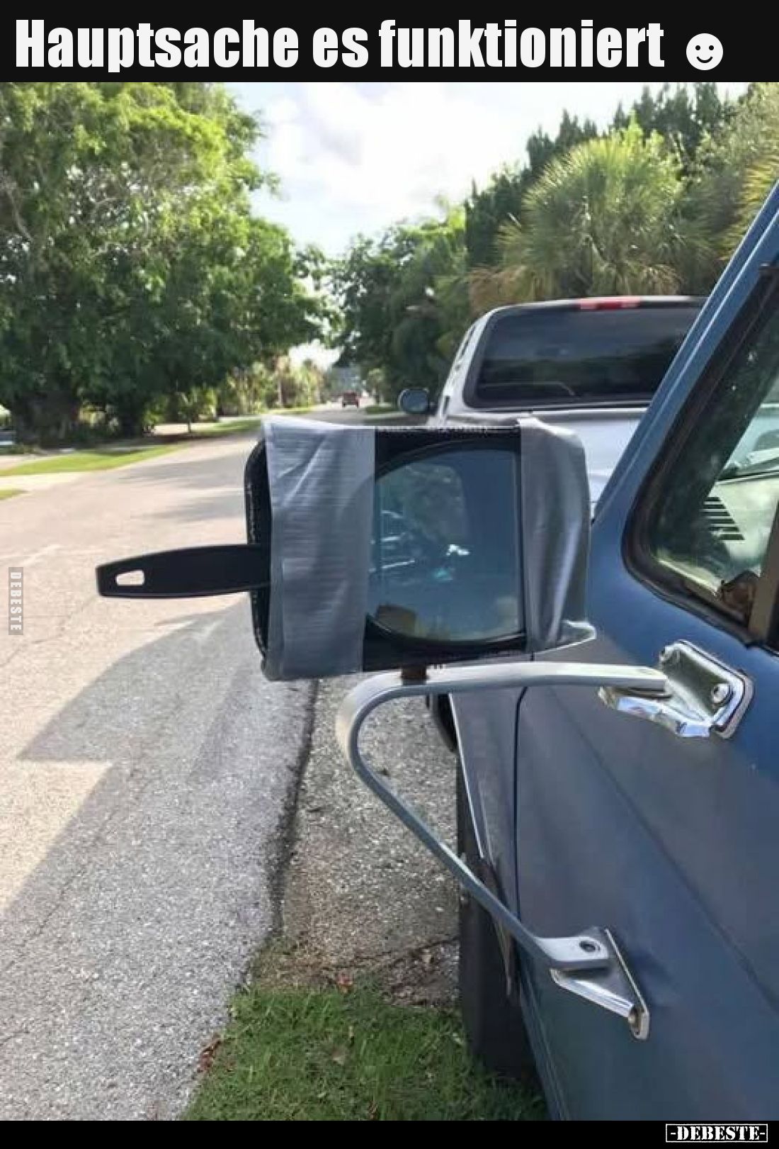 Hauptsache es funktioniert.