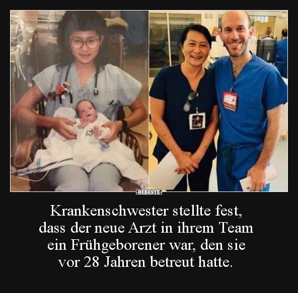Krankenschwester stellte fest, dass der neue Arzt in.. - Lustige Bilder | DEBESTE.de