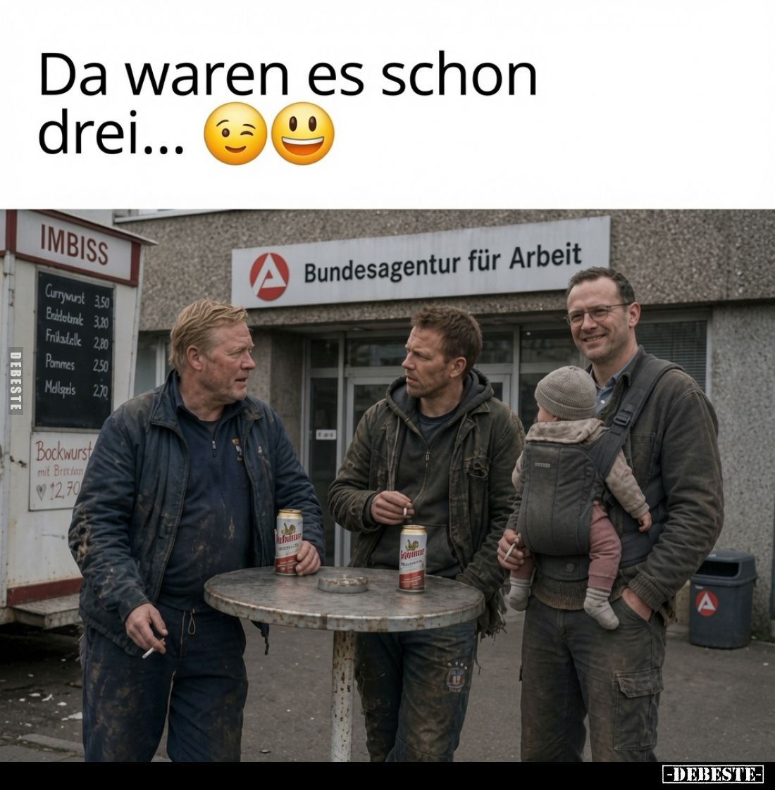 Da waren es schon drei...