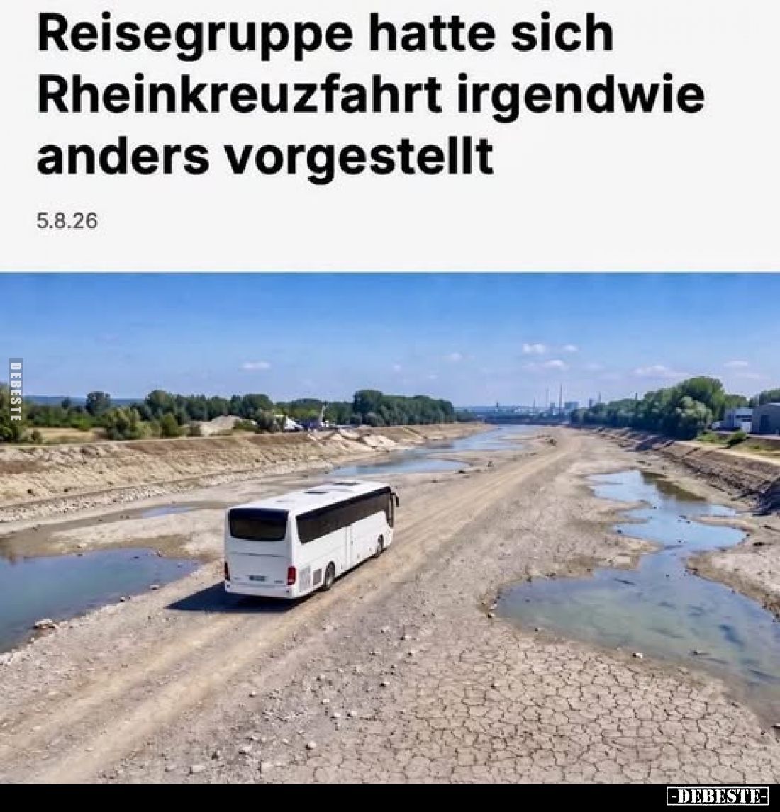 Reisegruppe hatte sich Rheinkreuzfahrt irgendwie anders vorgestellt