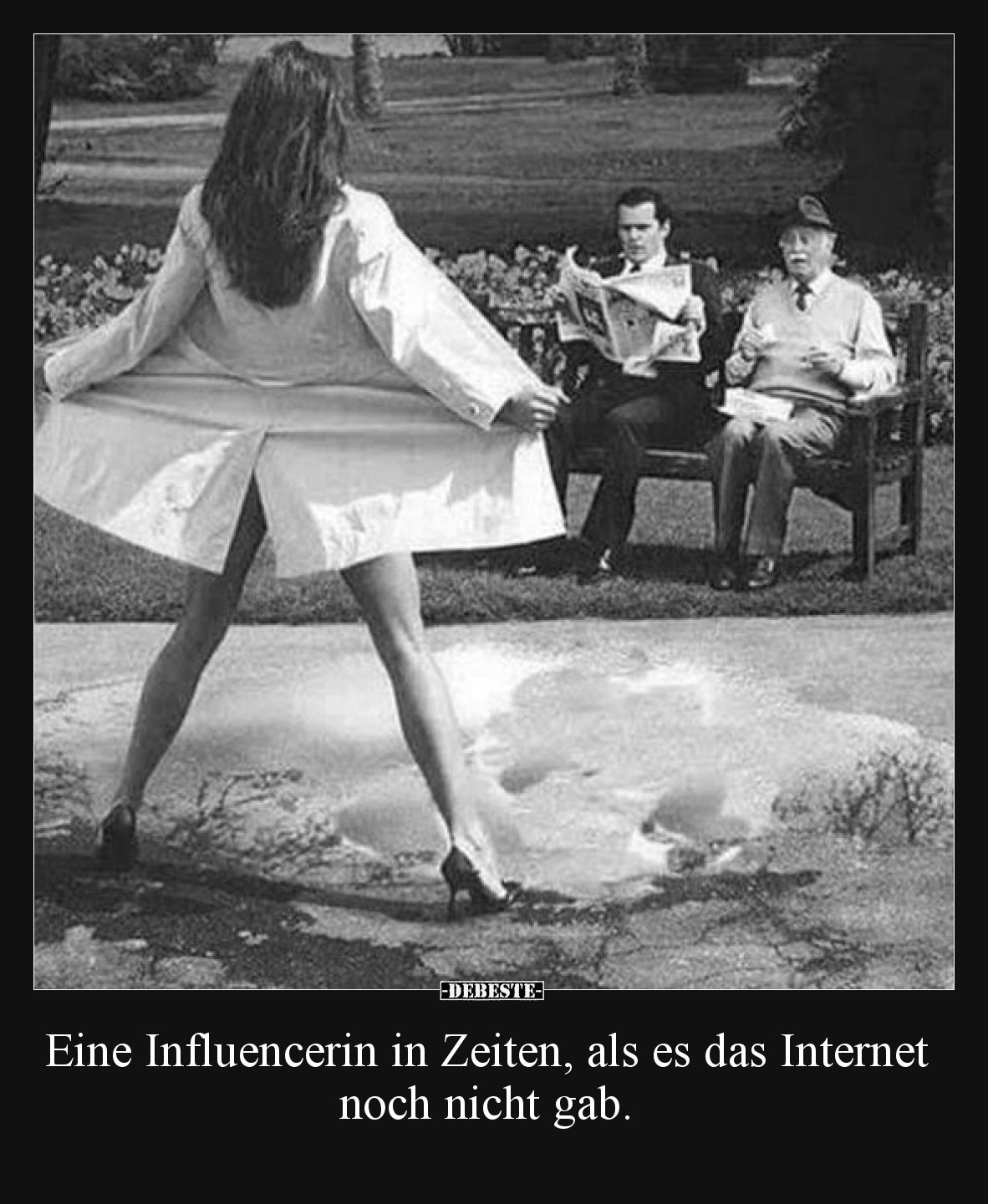 Eine Influencerin in Zeiten, als es das Internet noch.. - Lustige Bilder | DEBESTE.de