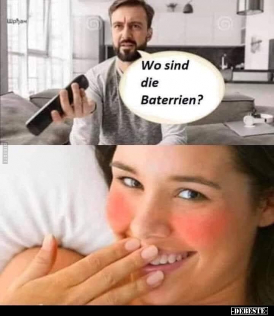 Wo sind die Baterrien?..
