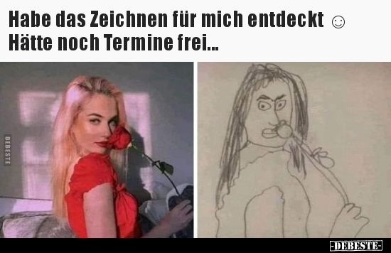 Habe das Zeichnen für mich entdeckt..