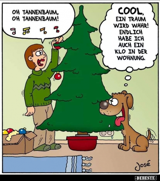 Oh Tannenbaum, oh Tannenbaum!.. - Lustige Bilder | DEBESTE.de