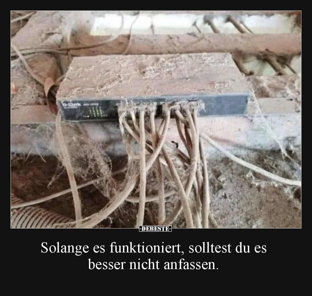Solange es funktioniert, solltest du es besser nicht.. - Lustige Bilder | DEBESTE.de