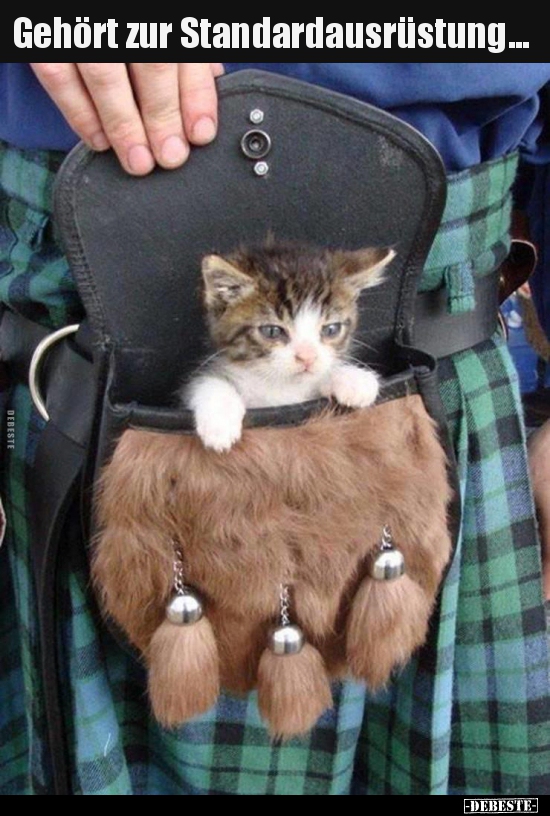 Gehört zur Standardausrüstung...